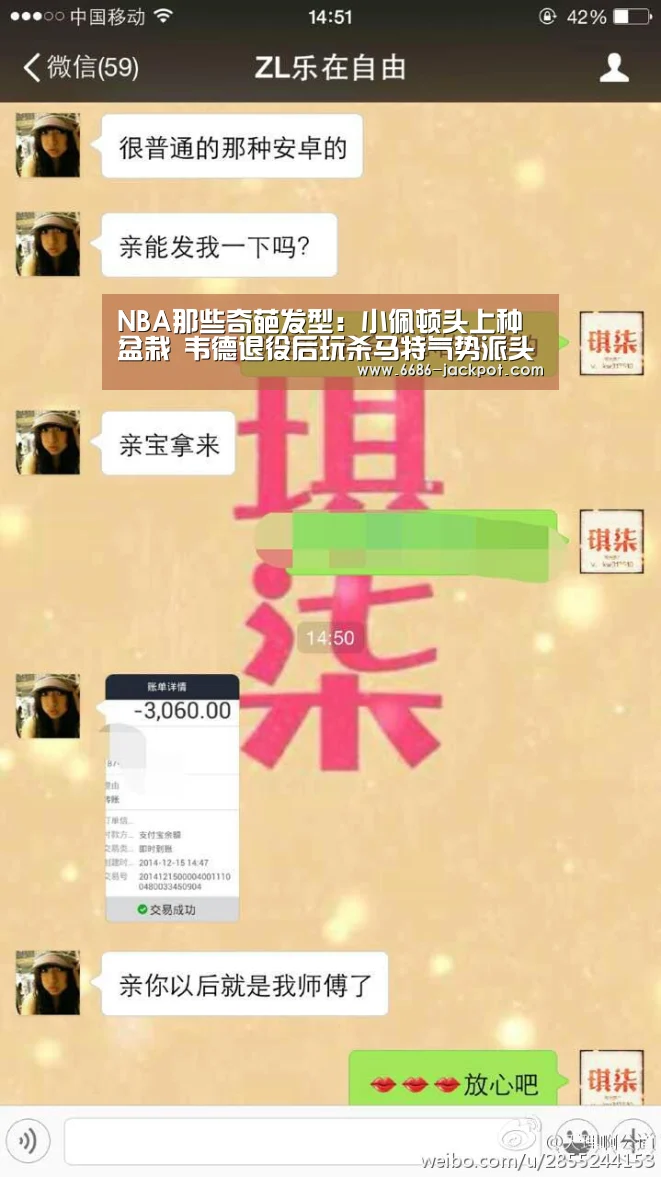 NBA那些奇葩发型:小佩顿头上种盆栽 韦德退役后玩杀马特气势派头“6686体验”(图1) 6686体验
